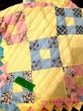 Vintage baby quilt