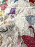 Vintage baby quilt