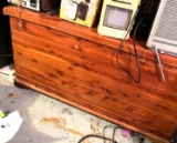 Wooden cedar chest