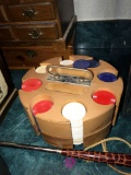 4- jewelry box -poker chips and large shoe horn