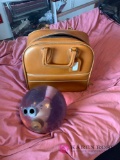 Bowling ball and bag