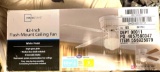 42 inch flush mount ceiling fan and new in box BR3