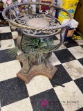 24 inch metal plant stand and rec room