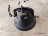 16-in cast iron bell. Barn location
