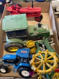 Collectible toy tractors