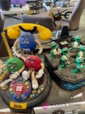 M&M telephone and dancing frogs