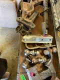 Lot of truck and car hitches