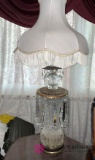 Fancy crystal lamp