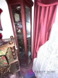 Small octagon China cabinet / Display Case