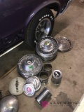 Assorted hub caps over 50