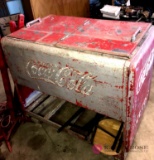 Vintage Coca-Cola machine for parts