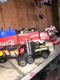Lot of assorted Coca-Cola cars/trucks/Ertl cars
