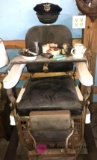 Antique barber chair