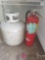 G - Fire Extinguisher and Propane Tank