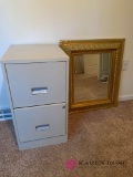 BR3 - File Cabinet and Mirror