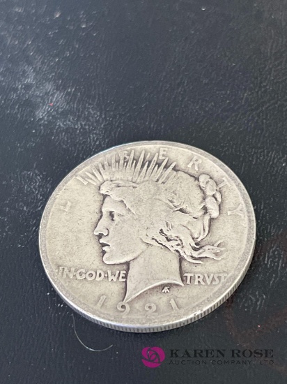 1921 piece Silverdollar