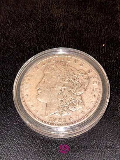 1921 a Barbara head silver dollar