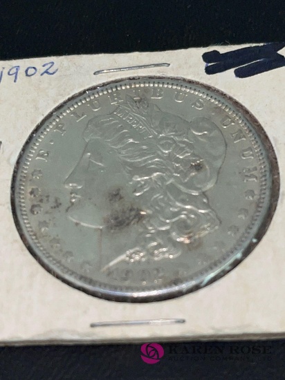 Nice 1902 Barbara head dollar