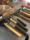 Assorted hammers