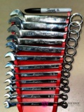 Snap on set open/box and wrenches