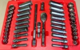 Nice Snap-on quarter inch drive complete socket set set