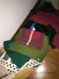 Rugs/table clothes/leather material