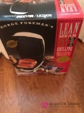 George Foreman lean mean grilling machine