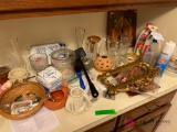 A lot of miscellaneous in laundry room