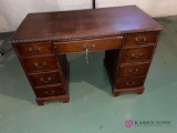 Nice wooden desk Basement