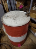 55 gallon drum of mineral spirits