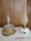 BR4 - Vintage Oil Lamp and Vanity Jar