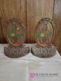 BR4 - Vintage Cast Iron Bookends