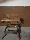 B - Adjustable Work Bench and Pegboard