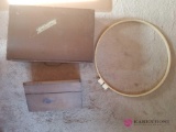 BR5 - Wooden Boxes and Embroidery Hoop