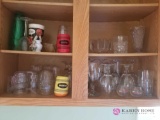 K - Shelves of Glassware