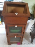 K - Wooden Vegetable Bin