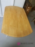 B - Round Wooden Table