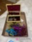 Costume jewelry and small jewelry box