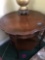 Wooden antique lamp table