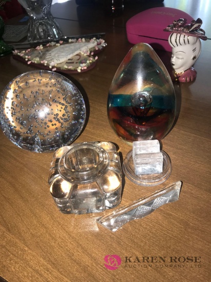 2- paperweights