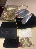 Assorted evening bags