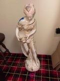35 inch tall ceramic statue