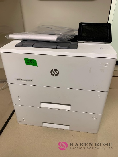 HP LaserJet copier check in/out office