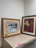 Two framed Decorative pictures