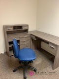 Office desk with chair Room #8
