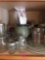 Assorted jars/pottery pitcher miscellaneous items