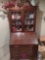 vintage drop front desk with contents. BS