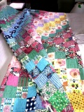 Vintage quilt 96 in by 80 in