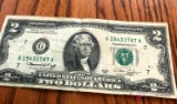 $2.00 dollar bill