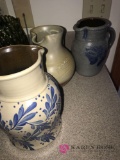 3- crock pitchers